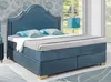 Casa Padrino Jugendstil Doppelbett Blau / Gold - Produktbild-Vorschau 1