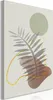 Vlies Leinwandbild - Shadow of Palm Tree (1 Part) Vertical Produktbild-Vorschau 1