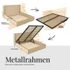 MKS MEBLE Polsterbett LERIO CLASSIC 200x200 cm mit Produktbild-Vorschau 9