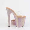 BEJEWELED-812RS Damen Slipper von Pleaser, Transparent Produktbild-Vorschau 5