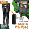 Łóżko polowe ELONEO z wyściełanym materacem – składane, Podgląd zdjęcia produktu 5