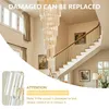 WISFOR 120/140cm plafoniere a spirale gocce di cristallo a Anteprima dell’immagine prodotto 10