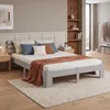 Homestyle4u manželská posteľ Drevená posteľ 180 x 200 s Náhľad obrázku produktu 5