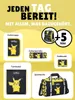 Žlutá školní aktovka s motivem Pikachu - 6dílná sada se Náhled obrázku produktu 8