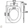 Happyment toiletzittingen – Fischdesign – Softclose (zachte Productafbeelding-voorbeeld 2