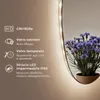 S'AFIELINA Specchio da bagno a LED specchio rotondo da Anteprima dell’immagine prodotto 6
