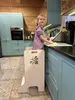 Učiaca veža montessori motív včielka biela s protišmykovou Náhľad obrázku produktu 7