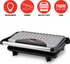 alpina Kontaktgrill Sandwichmaker - 700 Watt - 23 x 14,5 cm Produktbild-Vorschau 3