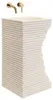 Freistehendes Waschbecken Rea Travena Square Beige, Produktbild-Vorschau 1