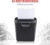 alpina Aktenvernichter 190W - Papierschredder Kreditkarten Produktbild-Vorschau 4