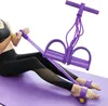 6-Rohr-Sit-Up-Pedal-Widerstandsband mit Griff, Produktbild-Vorschau 3