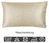 Kissenbezug 30x50 cm creme Damast Circle Deko Kissenhülle Produktbild-Vorschau 3