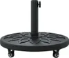 vidaXL Sonnenschirmständer 15.25 kg Schwarz Eisen Produktbild-Vorschau 6