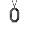 Swarovski  Halskette mit Anhänger Dextera Oktagon Schwarz Produktbild-Vorschau 2