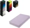 Doppelpack Jersey Spannbettlaken 180 - 200 x 200 cm Flieder Produktbild-Vorschau 1