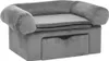 vidaXL Hundesofa mit Schublade Grau 75x50x38 cm Plüsch Produktbild-Vorschau 1