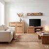 home24 Kommode - Eiche Teilmassiv - Eiche / Eiche Produktbild-Vorschau 7
