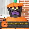 Outsunny 115 cm Halloween Aufblasbar Kürbisgeist mit Produktbild-Vorschau 5