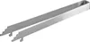 A pair of stainless steel tongs is shown against a white background. Produktbild-Vorschau