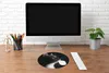 MuchoWow® Mauspad Mousepad Hauskatze 40x40 cm - Mousepads - Produktbild-Vorschau 4