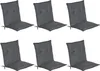 6er Set Beautissu Niederlehner Auflage Loft NL 100x50x6cm Produktbild-Vorschau 1