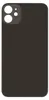 Ersatz Backcover für Apple iPhone 11, Farbe Schwarz Produktbild-Vorschau 1