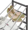 Schuhregal DUBLIN mit 4 Ablagen in grau. Robustes Produktbild-Vorschau 3