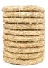 10x DekoPrinz Natur Strohkranz Ø 25cm / 4cm Strohrömer Produktbild-Vorschau 1