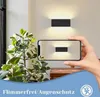ZMH Lampada da parete a LED 2 pezzi lampada da parete nera Anteprima dell’immagine prodotto 7