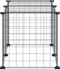 vidaXL 8-dielna klietka pre domáce zvieratá čierna 35x35 cm Náhľad obrázku produktu 4
