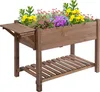 Bac à plantes surélevé Outsunny avec 8 grilles divisées Voir les images du produit 9