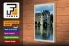 Holzschild Reise 20x30cm Retro Chenonceau France Schloss Produktbild-Vorschau 4