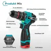 Akku-Bohrschrauber Akku Schlagbohrmaschine Set 55 Nm, mit 2 Produktbild-Vorschau 4