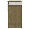 vidaXL Koš na prádlo s víkem 46x33x60 cm z polyratanu Náhled obrázku produktu 5