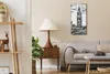 Wandbild Leinwand Bilder Wanduhr 30x60 Bild Big Ben London Produktbild-Vorschau 3