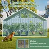 ELANDEPOT Enclos pour petits animaux 303 × 157 × 200 cm Voir les images du produit 6