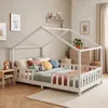 Letto per bambini 'Treviolo' in look casa con protezione Anteprima dell’immagine prodotto 1