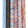 Geschenkpapier Set 70x200cm 6 Rollen Geburtstag Rosa Bunt Produktbild-Vorschau 2