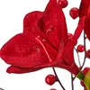 Gasper Strauß mit Amaryllis & Beeren 48 cm dunkelrot Produktbild-Vorschau 2