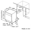 Bosch Serie 4 SMU4HTS14E, Unterbau, Standardgröße (60 cm), Produktbild-Vorschau 7