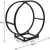 Kaminholzständer Ø52 cm rund – Holzkorb Kaminholzregal Produktbild-Vorschau 2