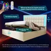 Flieks Polsterbett 180x200cm mit Lattenrost und Stauraum, Produktbild-Vorschau 4