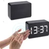 kwmobile Wecker Uhr in Holzoptik digital - Digitalwecker Produktbild-Vorschau 6