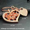 LANOLU Schlüsselanhänger Mama, Anhänger beste Mama Produktbild-Vorschau 9