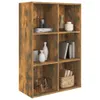 vidaXL Étagère/sideboard chêne fumé 66x30x98 cm bois Voir les images du produit 18