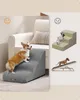 Feandrea Hundetreppe, 3 Stufen, Waffelcord, Haustiertreppe, Produktbild-Vorschau 3