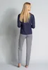 Tom Tailor zweiteiliger langer Damen Pyjama Größe: 38 Produktbild-Vorschau 4