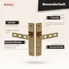 DOMINO Türgriff 78 Drückergarnitur WC - Badezimmer Set | Produktbild-Vorschau 7