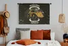 MuchoWow® Wandteppich Wandbehang Bulldozer - Vintage - Produktbild-Vorschau 4