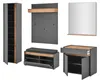 Garderobe Set 6-teilig "Center" in grau matt und Wotan Produktbild-Vorschau 10